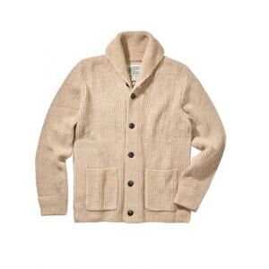 NEW GRAYERS women's belmont plaited shawl cardigan in sand